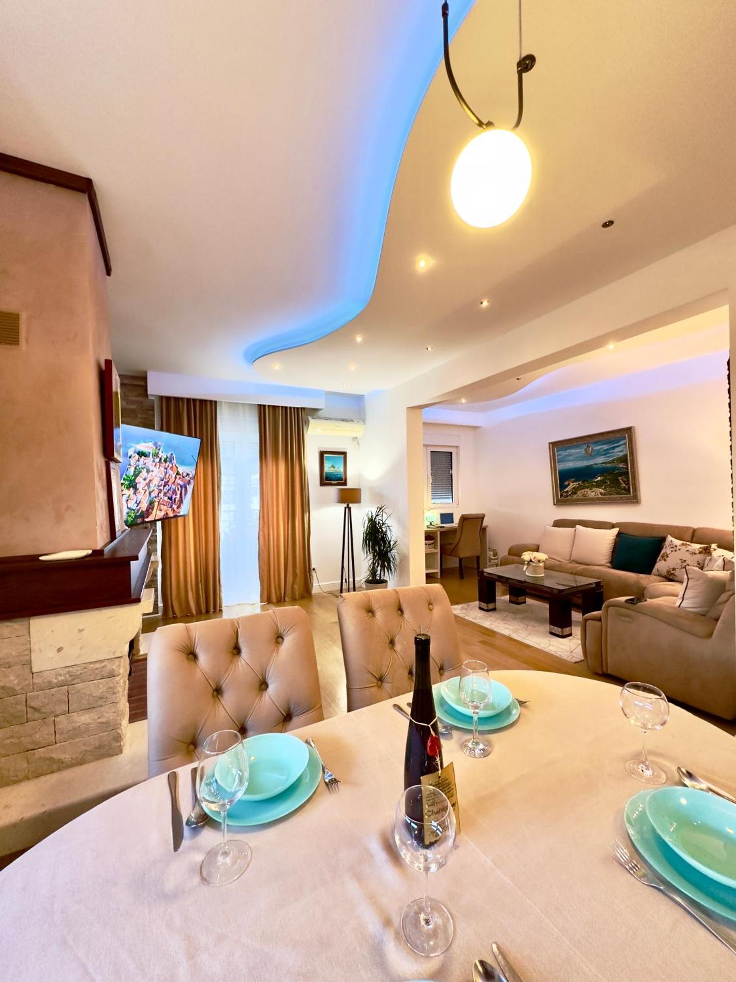 Lux Superior Apartment 120M2 In Heart Of Budva Exterior foto